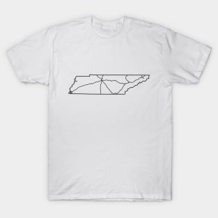 TN Interstate (Black) T-Shirt